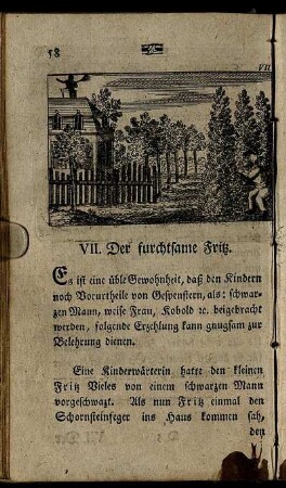 VII. Der furchtsame Fritz.