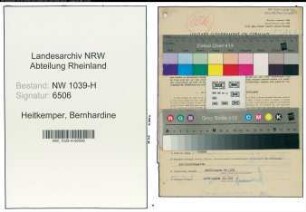 Entnazifizierung Bernhardine Heitkemper , geb. 05.02.1921 (Angestellte)