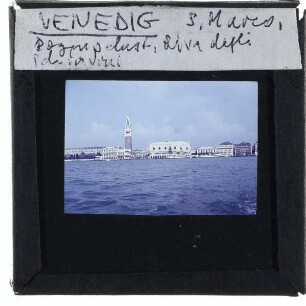 Venedig, Dogenpalast,Venedig, Markusturm,Venedig, Riva degli Schiavoni,Venedig, Lagune,Venedig, Biblioteca Nazionale Marciana