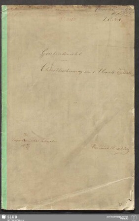 Grubenbericht von Christbescheerung samt Ursula Erbstolln - 18.7167 2.