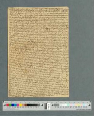 Brief an Jenny von Laßberg [in Meersburg], Abbenburg 18.07.43 [21.07.1843]