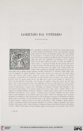 1: Lorenzo da Viterbo, [2]