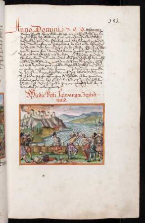 Zerstörung der Feste Farwangen
