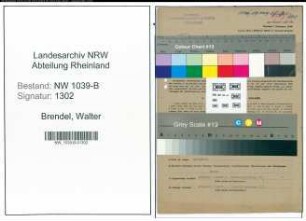 Entnazifizierung Walter Brendel , geb. 15.08.1898 (Polizist)