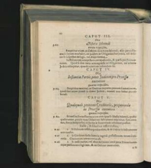 Caput IV. De Instantia Partis penes Iudicem pro Processu executivo.
