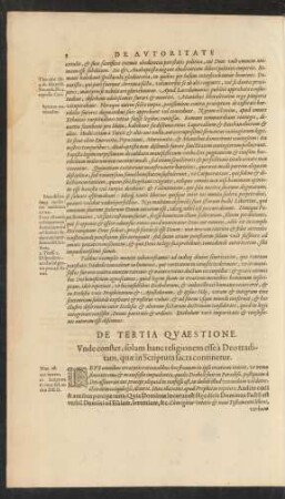De Tertia Quaestione.