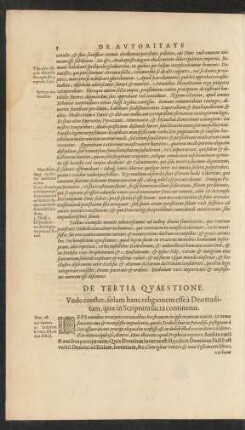 De Tertia Quaestione.