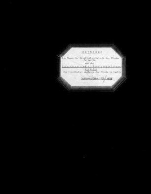 Rechnungsbuch für den Kunstausstellungsgelderfonds 1938-1939