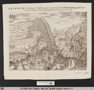 Prinse du Fort de la Cluse, sur le Duc de Savoye, par le Sieur de Lurbigny Lieutenant du Roy Tref-chrestien, assisté des troupes de Geneve, le Mardi II. iour d'Avril, M.. DLXXXX.