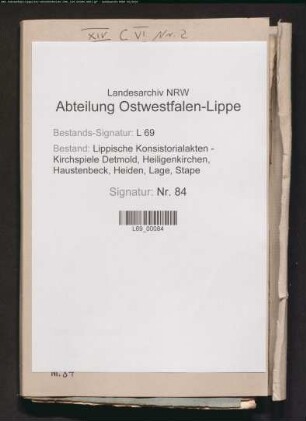 Kantor/Kantorei: Kantorwohnung