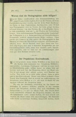 Der Projektions-Stativschrank
