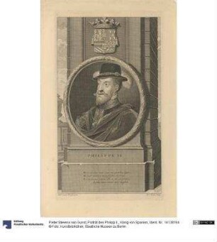 Porträt des Philipp II., König von Spanien