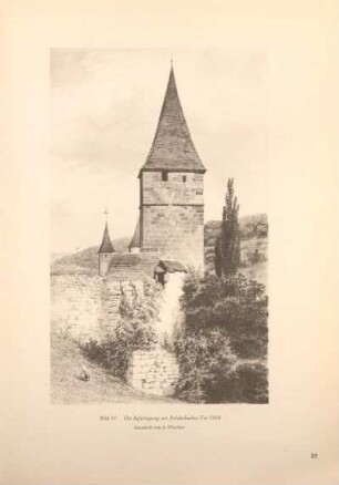 Bild 15 Die Befestigung am Rinderbacher Tor 1864