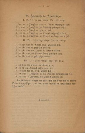Die Geheimnisse des Rosenkranzes