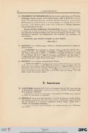 Americana (Nr. 53-73)