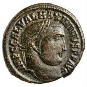 Münze, Follis, 312 n. Chr.