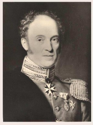 Ehrenbürger der Stadt Karlsruhe. Karl Ludwig Freiherr von Lotzbeck (20.02.1786-18.01.1873); Fabrikant; Ehrenbürger seit 01.03.1834