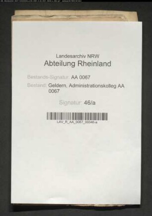 Stadtrechnungen von Straelen