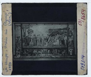 Klinger, Christus im Olymp (Wien, Belvedere inv. Nr. 433h)