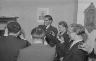 60. Geburtstag von Walter Maschke, Generalsekretär der Volksbühne Berlin : Gäste