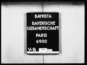 Mont, Freiherr von, bayerischer Rentbeamter, Freigabe seiner im Veltlin beschlagnahmten Besitzungen