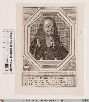 Bildnis Johann Philipp Schragmüller