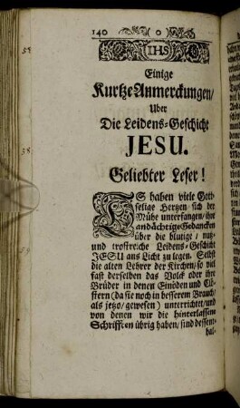 Geliebter Leser!