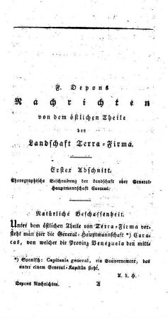 Natürliche Beschaffenheit.