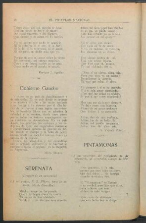 Gobierno gaucho