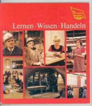 Broschüre über "Schulen der sozialistischen Arbeit", für Teilnehmer des 9. FDGB-Kongresses