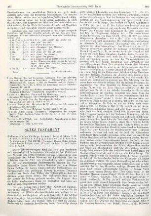 583-587 [Rezension] Hebrew Union College Annual; Vol. XXVIII