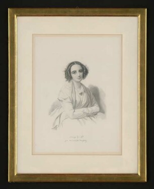 [Bildnis Fanny Hensel] : Fanny Hensel, geb. Mendelssohn-Bartholdy