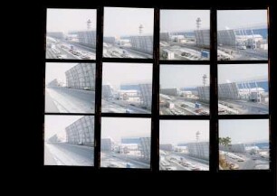Lärmschutzwand - Flughafen Frankfurt, 1986