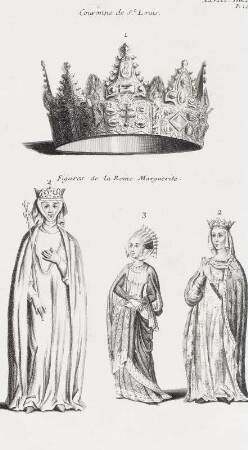 Couronne de St. Louis, Figures de la Reine Marguerite, Tafel XXVI