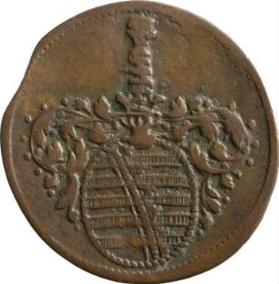 Münze, Heller, 1722