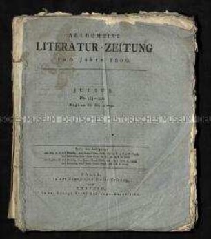 Allgemeine Literatur-Zeitung, Jg. 1809 Juli
