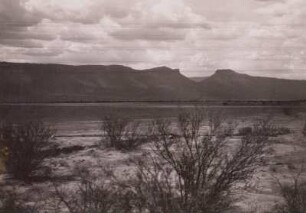 Karoo, Südafrika : Südafrika. In der Karoo nordöstlich von Kapstadt, 1936