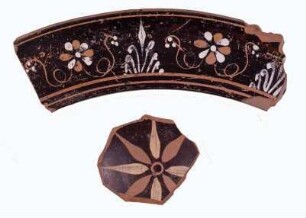 Pergamenisches Randfragment eines Kraters (Westabhangware)