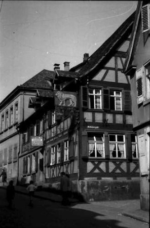 Lahr: Gasthaus zum Löwen und Aushängeschild