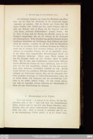6. Schreckenstage in der Einöde.