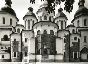 Kiew. Sophienkathedrale (1017-1037). Apsiden
