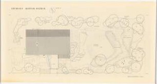 Garten Krüger, Köln: Gartenplan 1:50