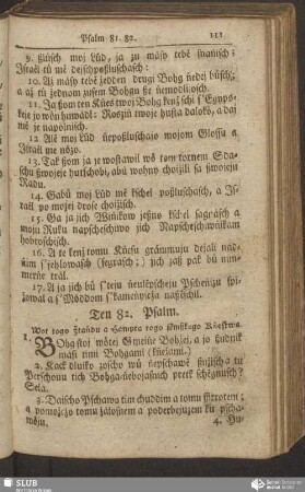 [81.-85. Psalm]