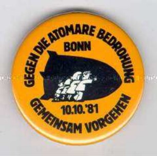 Gegen atomare Bedrohung...