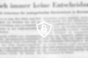 Noch immer keine Entscheidung
