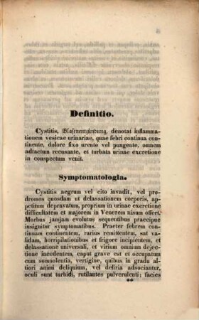 De cystitide : dissertatio inauguralis