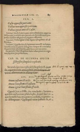 Cap. 12. De Secunda Specie syllogismi simplicis explicati.