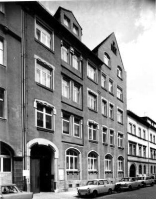Meißen-Altstadt, Martinstraße 6. Wohnhaus (nach 1900). Straßenansicht