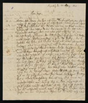 Brief 11: 27. Mai (?) 1825