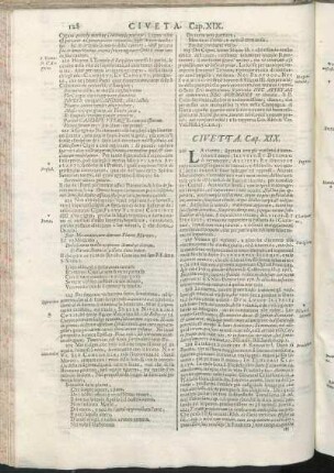 Civetta. Cap. XIX. [Coccice. Cap. XX., Colomba. Cap. XXI., Cornacchia. Cap. XXII., Corvo. Cap. XXIII.]